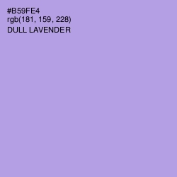 #B59FE4 - Dull Lavender Color Image