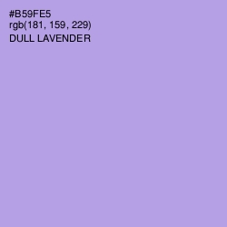 #B59FE5 - Dull Lavender Color Image