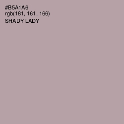 #B5A1A6 - Shady Lady Color Image