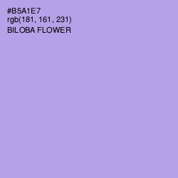 #B5A1E7 - Biloba Flower Color Image