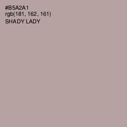 #B5A2A1 - Shady Lady Color Image