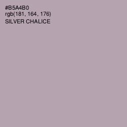 #B5A4B0 - Silver Chalice Color Image