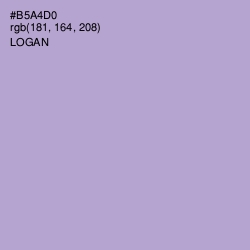 #B5A4D0 - Logan Color Image