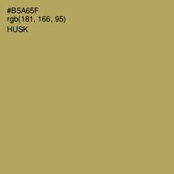 #B5A65F - Husk Color Image