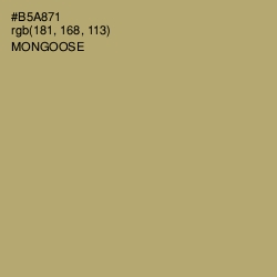 #B5A871 - Mongoose Color Image
