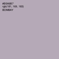 #B5A9B7 - Bombay Color Image