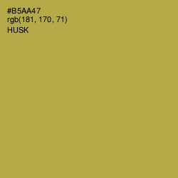 #B5AA47 - Husk Color Image