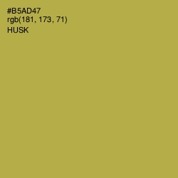 #B5AD47 - Husk Color Image