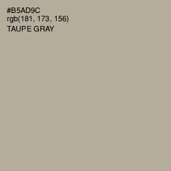 #B5AD9C - Taupe Gray Color Image
