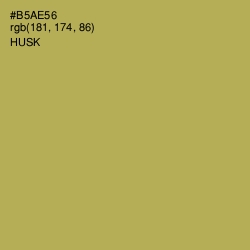 #B5AE56 - Husk Color Image