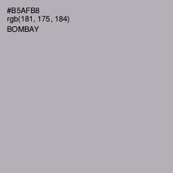 #B5AFB8 - Bombay Color Image