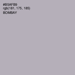 #B5AFB9 - Bombay Color Image