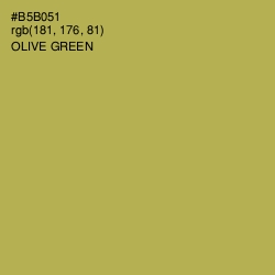 #B5B051 - Olive Green Color Image