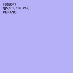 #B5B0F7 - Perano Color Image