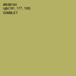 #B5B164 - Gimblet Color Image