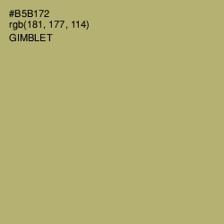 #B5B172 - Gimblet Color Image