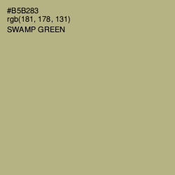 #B5B283 - Swamp Green Color Image