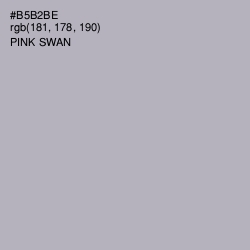 #B5B2BE - Pink Swan Color Image