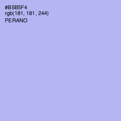 #B5B5F4 - Perano Color Image