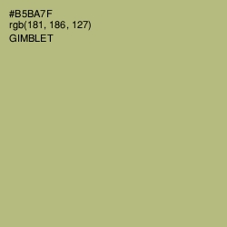#B5BA7F - Gimblet Color Image