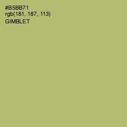 #B5BB71 - Gimblet Color Image