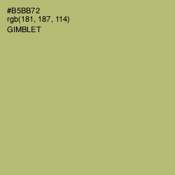 #B5BB72 - Gimblet Color Image