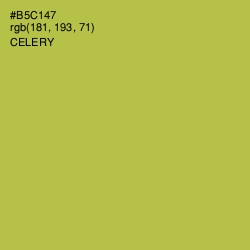 #B5C147 - Celery Color Image