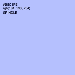 #B5C1FE - Spindle Color Image