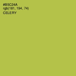 #B5C24A - Celery Color Image