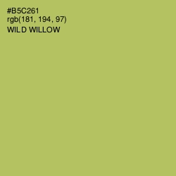 #B5C261 - Wild Willow Color Image