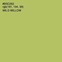 #B5C263 - Wild Willow Color Image