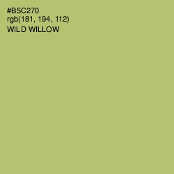 #B5C270 - Wild Willow Color Image