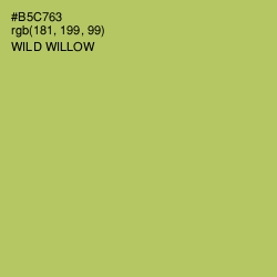 #B5C763 - Wild Willow Color Image