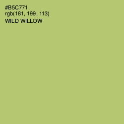 #B5C771 - Wild Willow Color Image