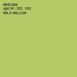 #B5CA66 - Wild Willow Color Image