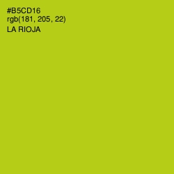 #B5CD16 - La Rioja Color Image