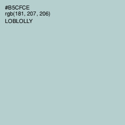 #B5CFCE - Loblolly Color Image