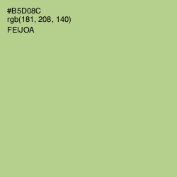 #B5D08C - Feijoa Color Image