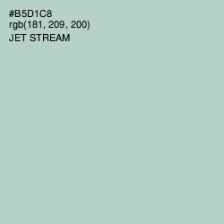 #B5D1C8 - Jet Stream Color Image