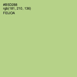 #B5D288 - Feijoa Color Image