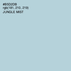 #B5D2DB - Jungle Mist Color Image