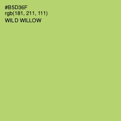 #B5D36F - Wild Willow Color Image