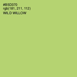 #B5D370 - Wild Willow Color Image