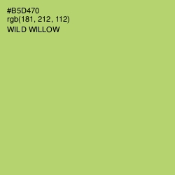 #B5D470 - Wild Willow Color Image
