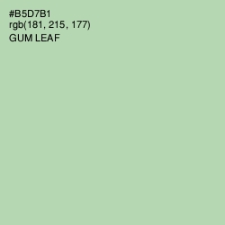 #B5D7B1 - Gum Leaf Color Image