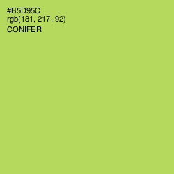 #B5D95C - Conifer Color Image