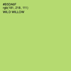 #B5DA6F - Wild Willow Color Image
