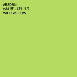 #B5DB61 - Wild Willow Color Image