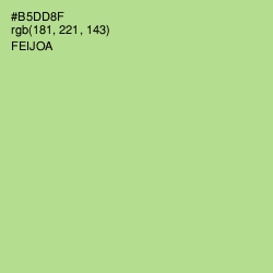 #B5DD8F - Feijoa Color Image