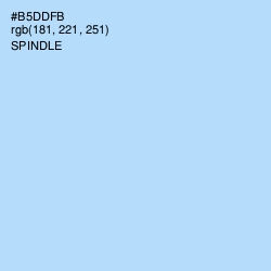 #B5DDFB - Spindle Color Image